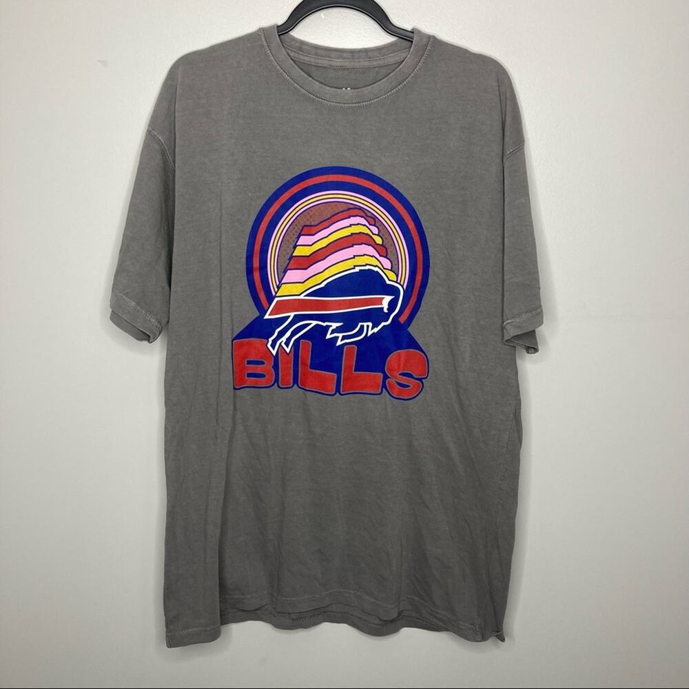 NWT JUNK FOOD X NFL Buffalo Bills Graphic Tee Shirt Large
